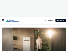 'vakbladwarmtepompen.nl' screenshot
