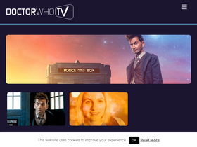 'doctorwhotv.co.uk' screenshot