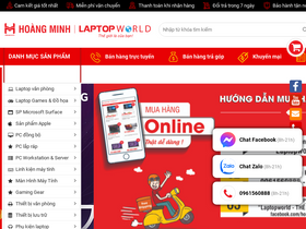 'laptopworld.vn' screenshot