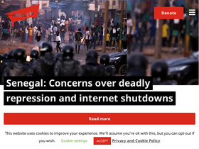 'article19.org' screenshot