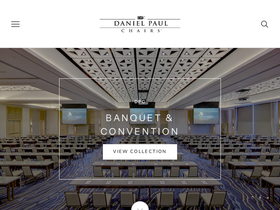 danielpaulchairs.com homepage screenshot