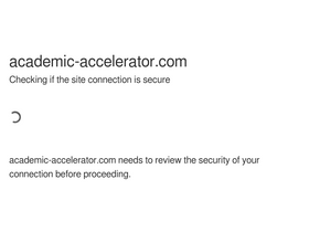 'academic-accelerator.com' screenshot