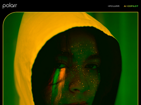 'polarr.com' screenshot