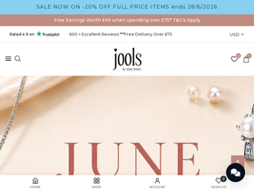JOOLS By Jenny Brown homepage screenshot