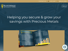 'sbcgold.com' screenshot