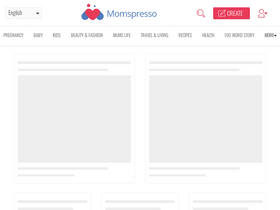 'momspresso.com' screenshot
