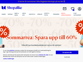 'shopalike.se' screenshot