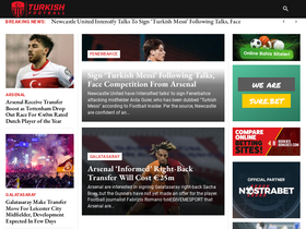 'turkish-football.com' screenshot
