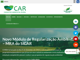 'car.gov.br' screenshot