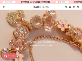 Robsteins homepage screenshot