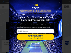 'usopen.org' screenshot