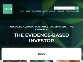 'evidenceinvestor.com' screenshot