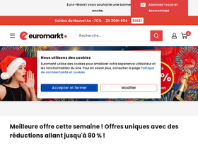 Euromarkt France website screenshot