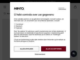'miinto.be' screenshot