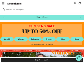 debenhams.com.kw