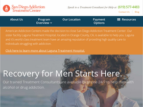 'sdtreatmentcenter.com' screenshot