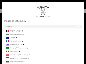 'apivita.com' screenshot