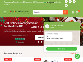 'londongrocery.net' screenshot