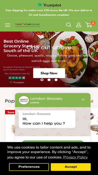 londongrocery.net