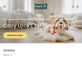 Furrypuppie website screenshot