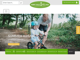 'ribbyhall.co.uk' screenshot