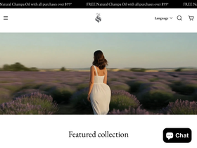 naturalscents.ca homepage screenshot