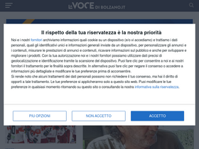 'lavocedibolzano.it' screenshot