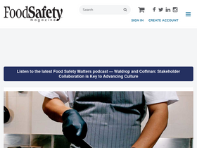 'food-safety.com' screenshot