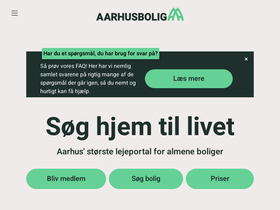 'aarhusbolig.dk' screenshot