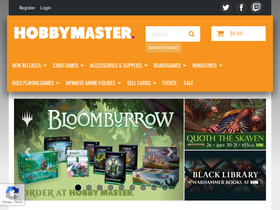 'hobbymaster.co.nz' screenshot