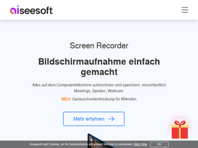 'aiseesoft.de' screenshot