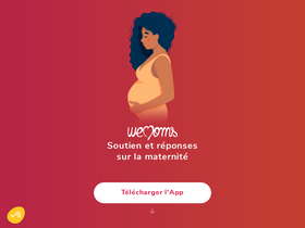 'wemoms.fr' screenshot