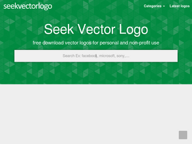 'seekvectorlogo.com' screenshot