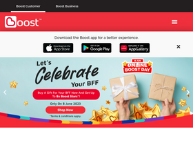 'myboost.com.my' screenshot