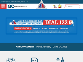 'quezoncity.gov.ph' screenshot