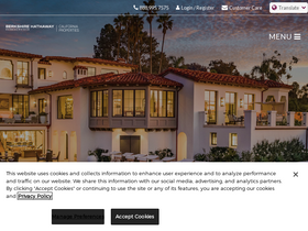 'bhhscalifornia.com' screenshot