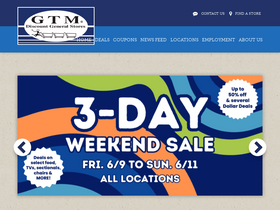 'gtmstores.com' screenshot