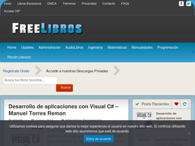 'freelibros.net' screenshot