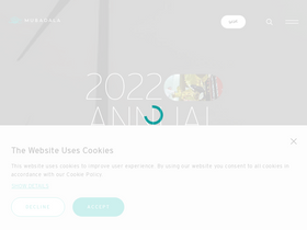 'mubadala.com' screenshot