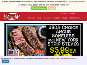 'berkotfoods.com' screenshot