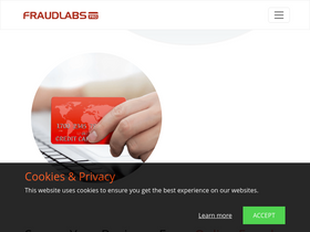 'fraudlabspro.com' screenshot