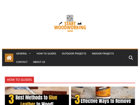 'startwoodworkingnow.com' screenshot