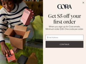 'cora.life' screenshot