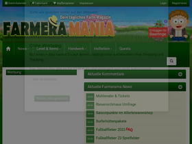 'farmeramania.de' screenshot