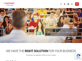 'easystaff.it' screenshot