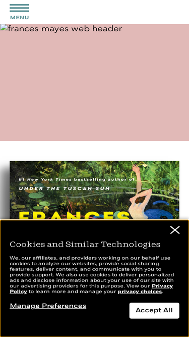 francesmayesbooks.com