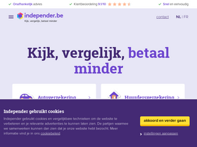 'independer.be' screenshot