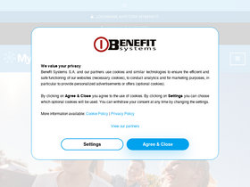 'mybenefit.pl' screenshot