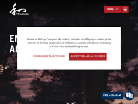 'yasuragi.se' screenshot