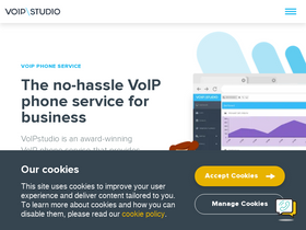 'voipstudio.com' screenshot